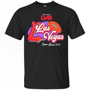 NFL Super Bowl LVIII 2024 Las Vegas Football Championship Fan T Shirt 92